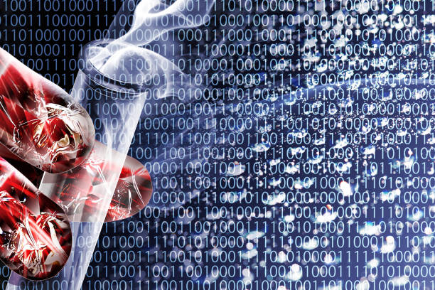 istock Development and research of new drugs by artificial intelligent robots 1094396218