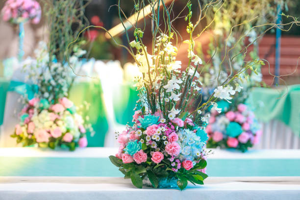 Flowers in Coffee Cup