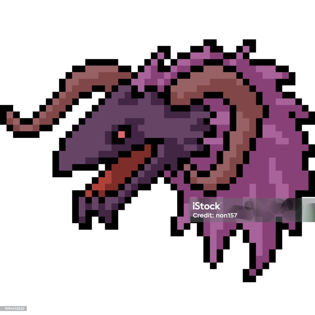 Ilustración de Vector Pixel Art Monstruo Cabeza Aislada Dibujos Animados y más Vectores Libres de Derechos de Animal - iStock Ilustración de Vector Pixel Art Monstruo Cabeza Aislada Dibujos Animados y más Vectores Libres de Derechos de Animal - iStock
