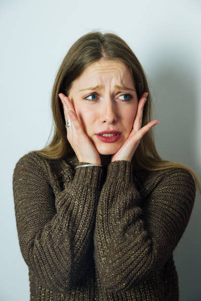 istock Young Woman Feeling Upset and Disturbed 1094424740