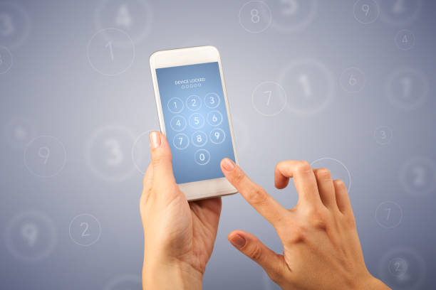 istock Female hand holding smartphone 1094426550