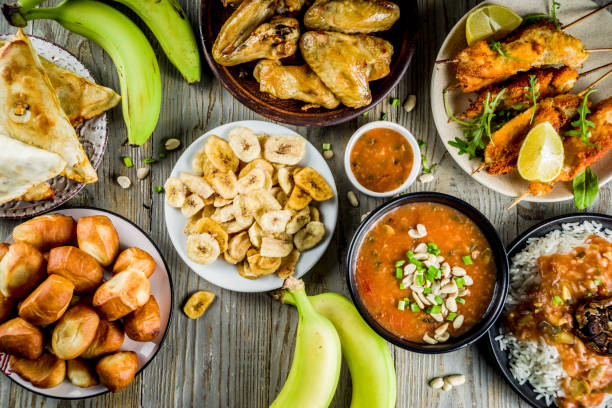 istock West african food assortment 1094432748