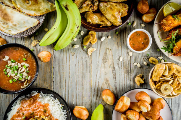 istock West african food assortment 1094433950