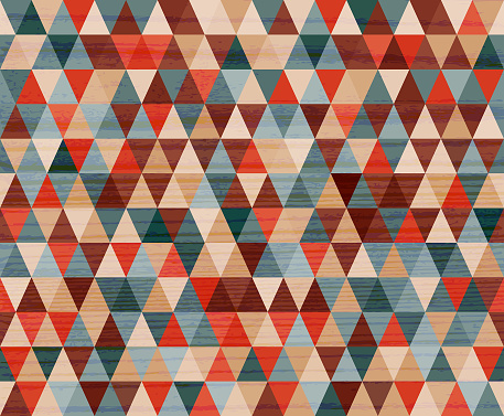 seamless  rhomb wood textured  pattern