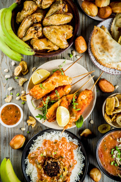 istock West african food assortment 1094434216