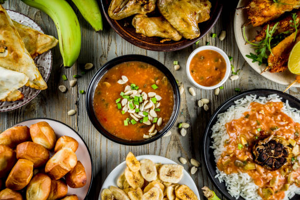 istock West african food assortment 1094435392