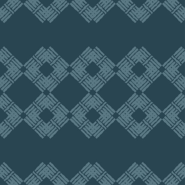 istock Trendy seamless pattern designs. Mosaic of curved lines. 1094440272