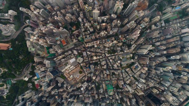 istock Hong Kong city birds eye view 1094448874