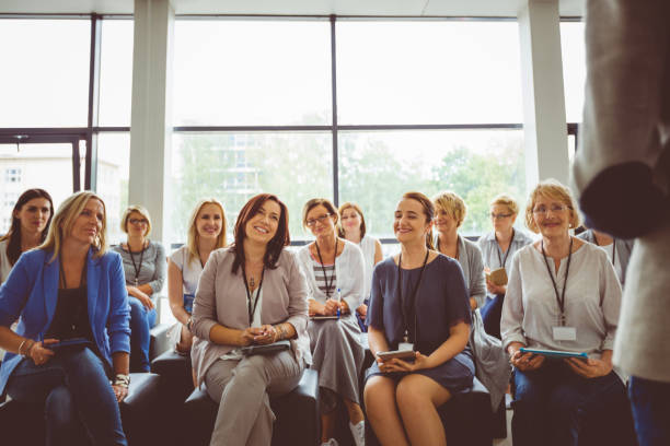 istock Group of women attending a seminar 1094458778