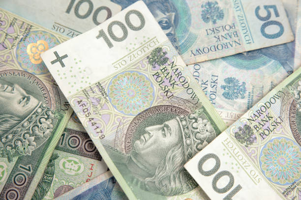istock Polish currency, stack of polish banknotes 1094462010