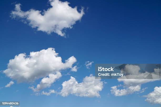 Blue Sky Stock Photo - Download Image Now - Cloud - Sky, Cloudscape, Skylight