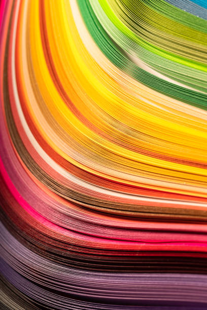 istock Abstract color rainbow stacked together in curve shape 1094483216