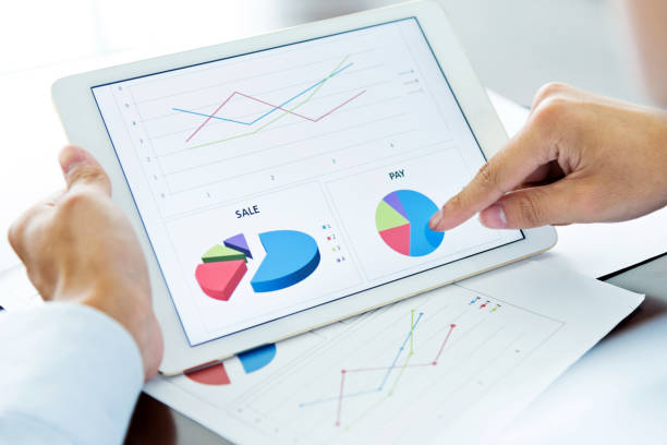 istock Businessman holding a digital tablet working 1094495944