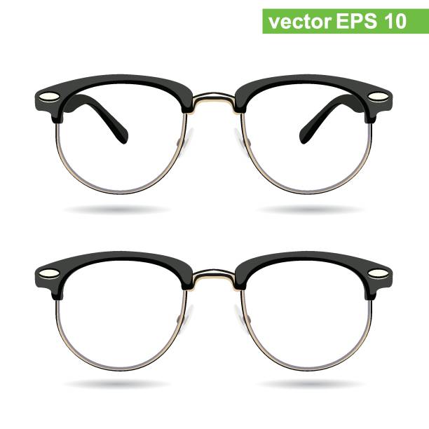 istock glasses vector classic glasses vintage style on white background illustration 1094504732