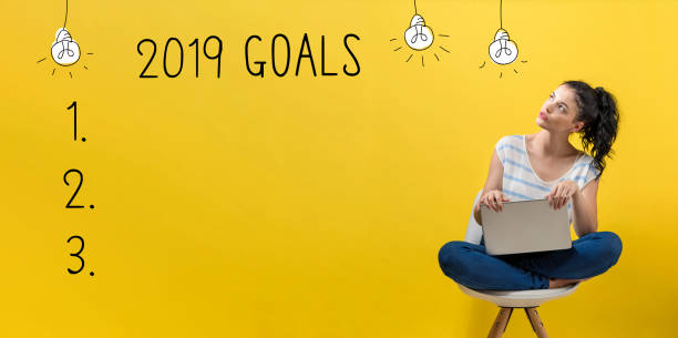 istock 2019 goals with woman using a laptop 1094505152
