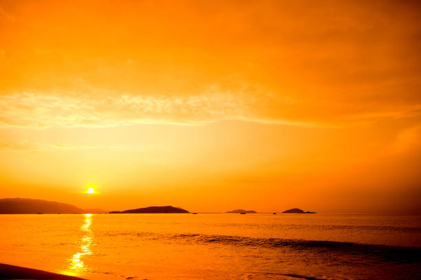 istock Golden sea under the sunset 1094508430