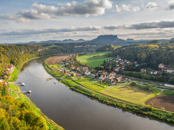 istock Elbe Valley with view of Rathen 1094511860