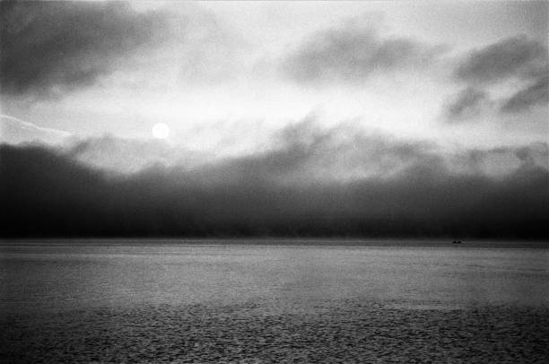 istock Fog over taking Fishin Boat, Kirkland, WA. 1094523096