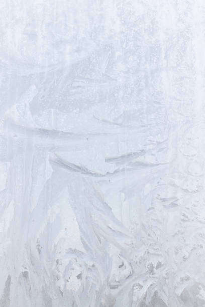 istock Frosty patterns on a frozen ice box in the early morning 1094526770