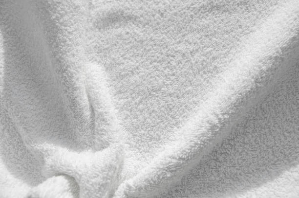 istock White Terry soft towel for SPA treatments, texture, background 1094535830