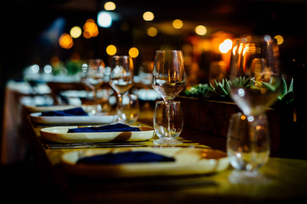istock Beautiful decoration for Valentine's Day day. Romantic dinner preparation and design. Celebration of love. 1094541344