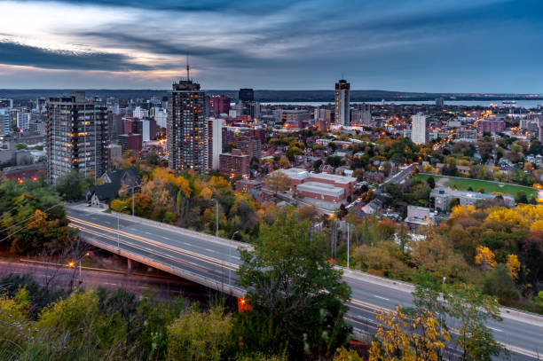 istock Hamilton in Dusk, Ontario  Canada 1094541914