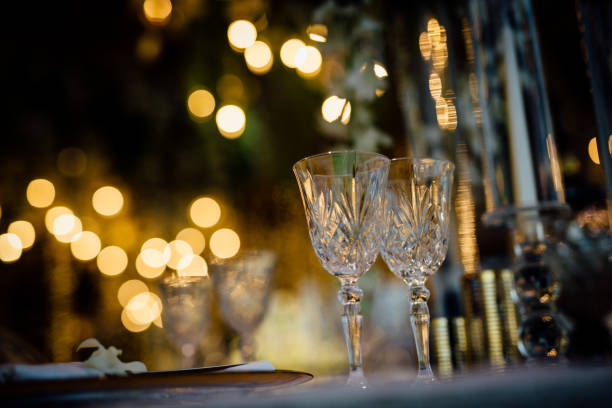 istock Beautiful decoration for Valentine's Day day. Romantic dinner preparation and design. Celebration of love. 1094542010
