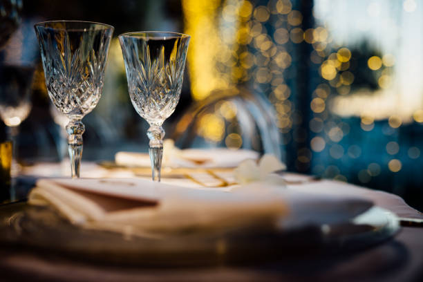 istock Beautiful decoration for Valentine's Day day. Romantic dinner preparation and design. Celebration of love. 1094542220