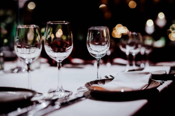 istock Beautiful decoration for Valentine's Day day. Romantic dinner preparation and design. Celebration of love. 1094543524