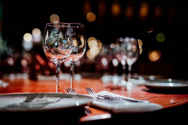 istock Beautiful decoration for Valentine's Day day. Romantic dinner preparation and design. Celebration of love. 1094543778