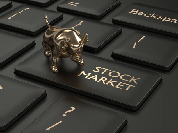istock 3d render of keyboard with stock market button 1094543870
