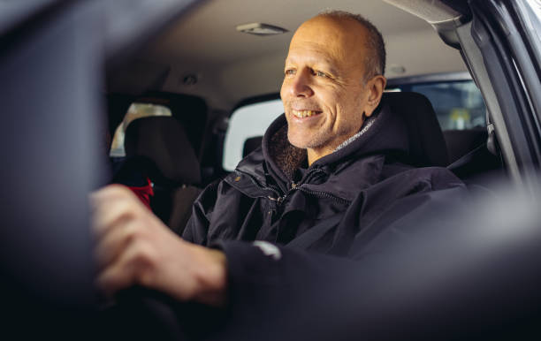 istock Senior man on the road trip 1094558200