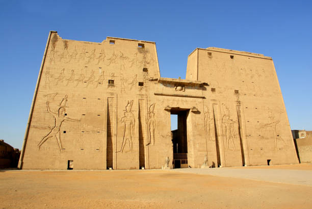 istock majestic Edfu temple on a sunny day in Egypt 1094558248