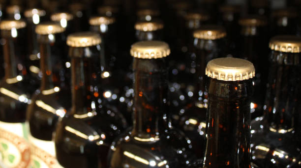 istock The shelf with full beer bottles 1094561192