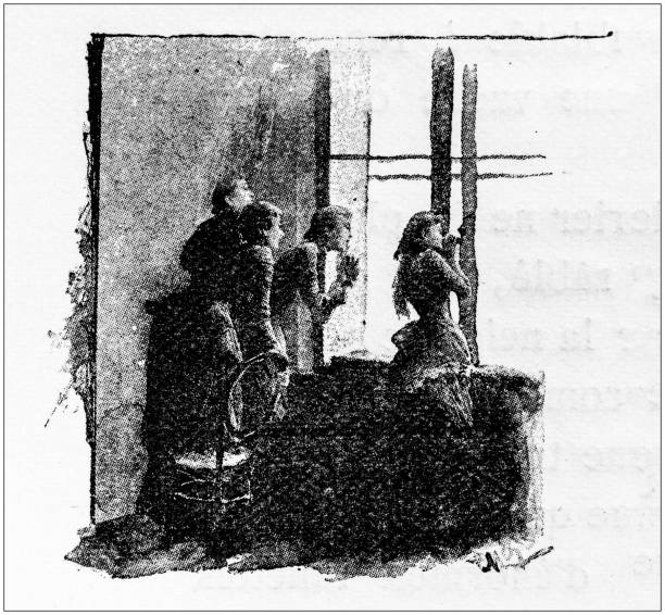 istock Vintage illustrations for the novel 