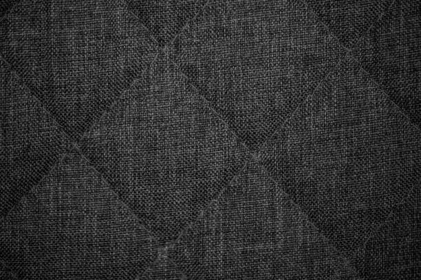 istock Texture tissu. Dark gray knit fabric background 1094570886