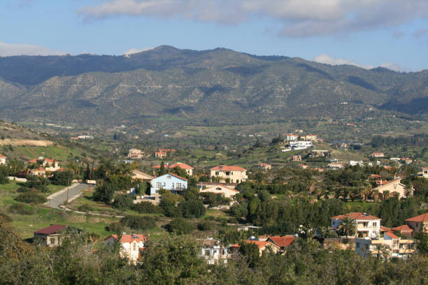 istock Mediterranean village in winter 1094600730