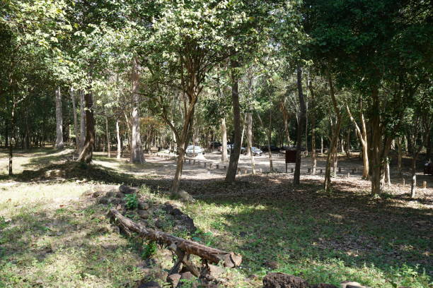 istock A wall surrounding Prasat Yeah Puon in Sambor Prei Kuk in Cambodia 1094615530