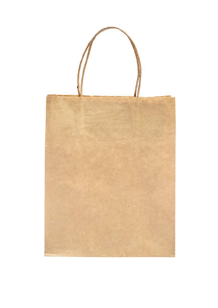 istock Paper bag isolated on white background. 1094617598