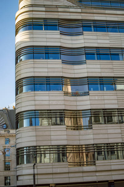 istock Modern glass building in london with large windows 1094621348