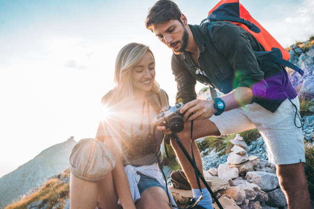istock couple exploring beautiful nature together 1094625436