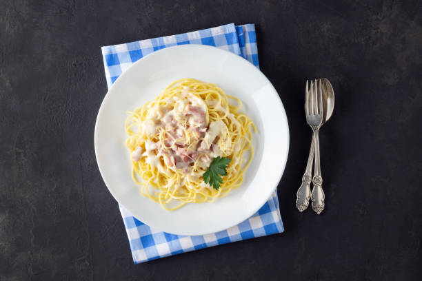 istock Homemade Pasta carbonara 1094632880
