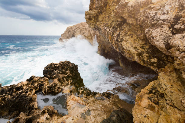 istock Cape Greco stormy weather Cyprus 1094641000