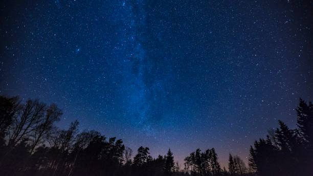 istock Beautiful night sky with Milky Way 1094647088