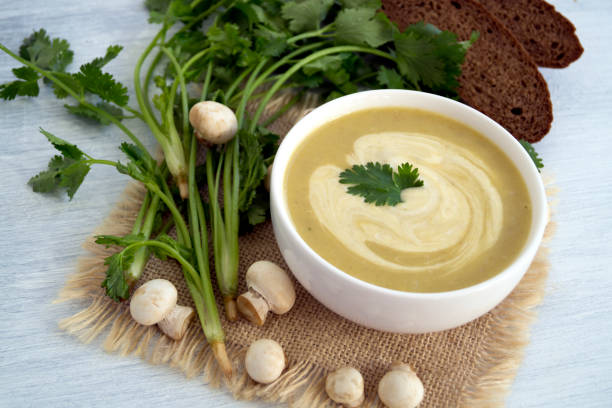 istock ingredients for mushroom soup with noodles 1094651486