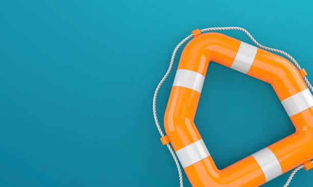 istock Life buoy in house shape 1094652112