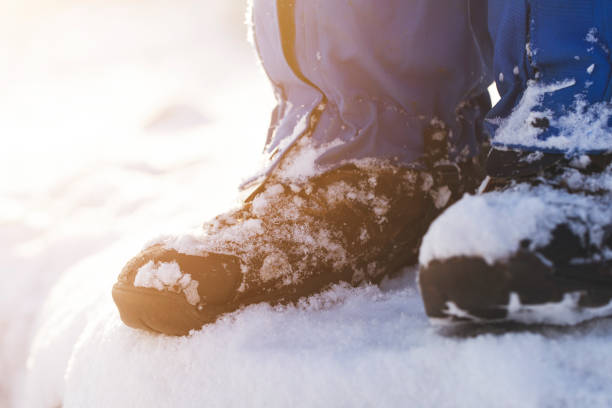 istock mountaineer boat snowing in daylight 1094656050