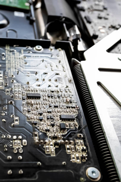 istock Components of the interior of a desktop computer 1094660418