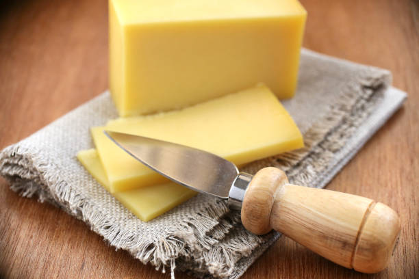 istock Parmesan Cheese with knife 1094661960