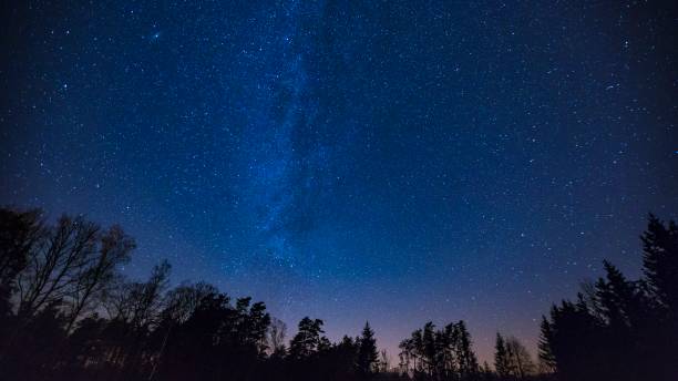 istock Beautiful night sky with Milky Way 1094668608